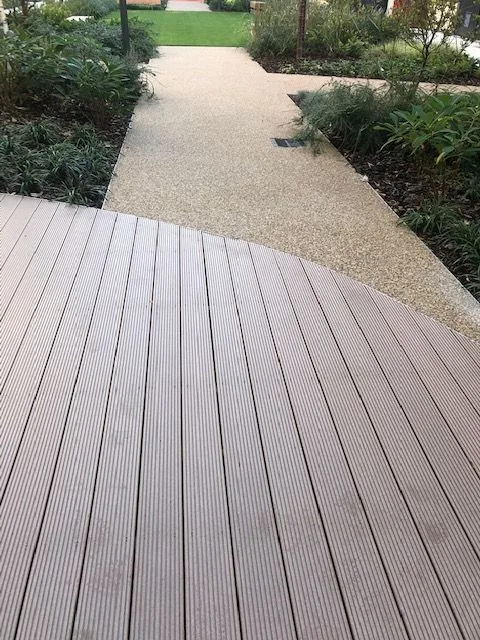 Domestic Decking project in Houndslow